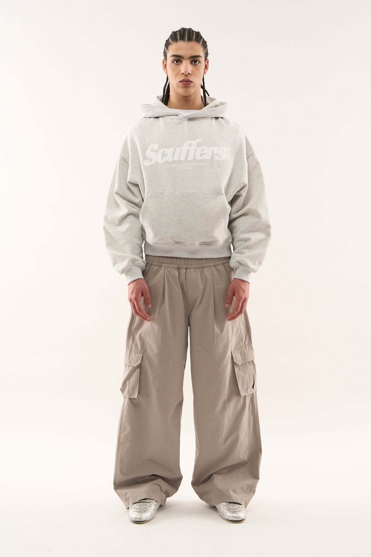 Pop Light Grey Hoodie