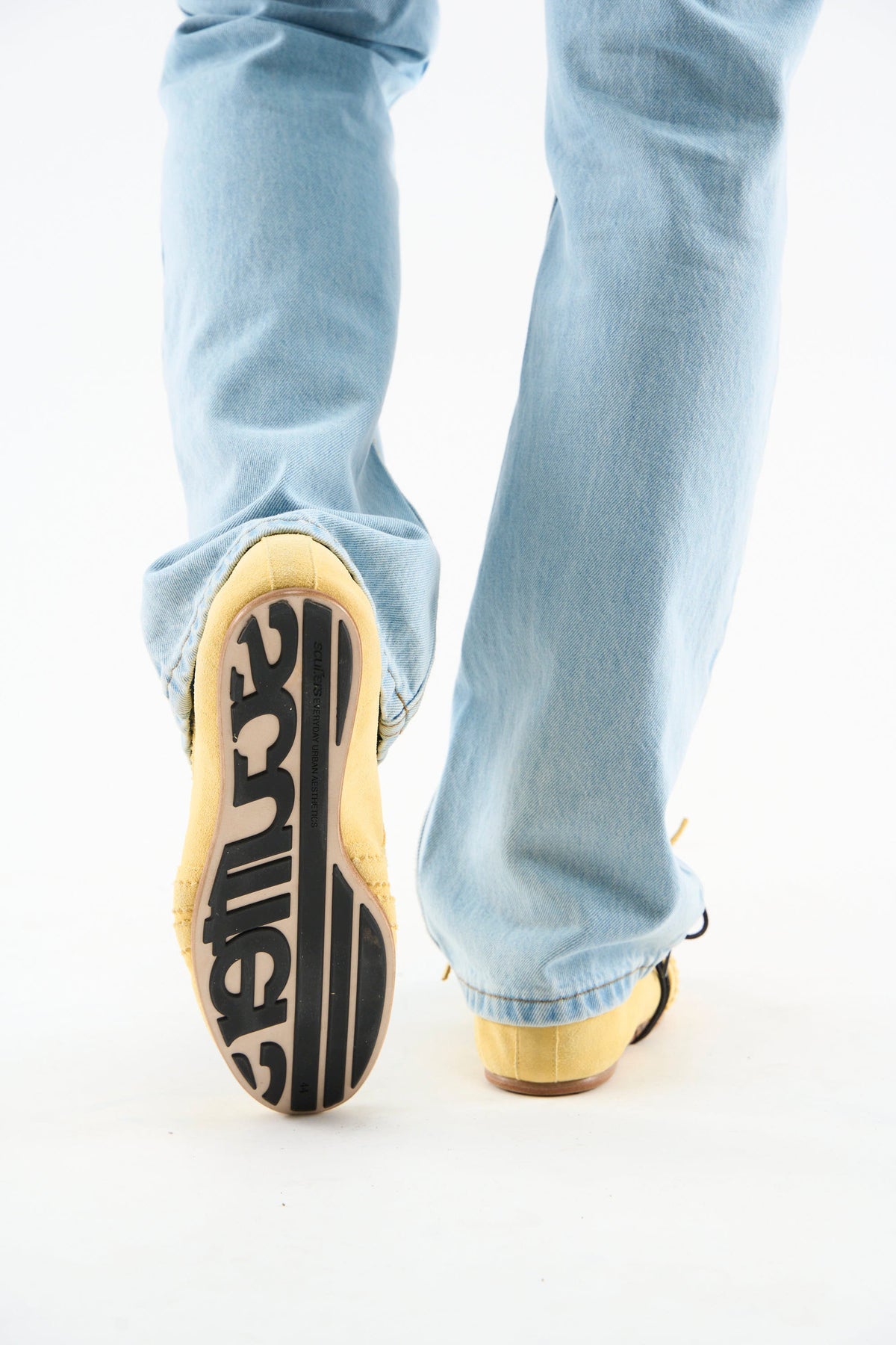 Iconic Suede Yellow Shoes