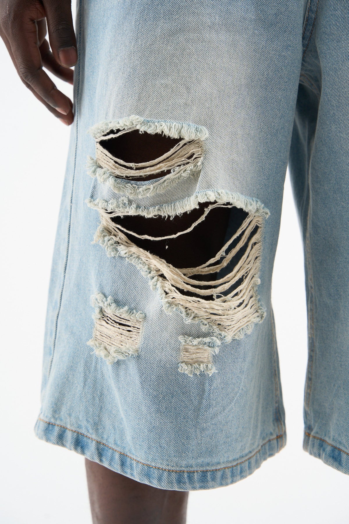 SS26 Jumbo Light Blue Jorts