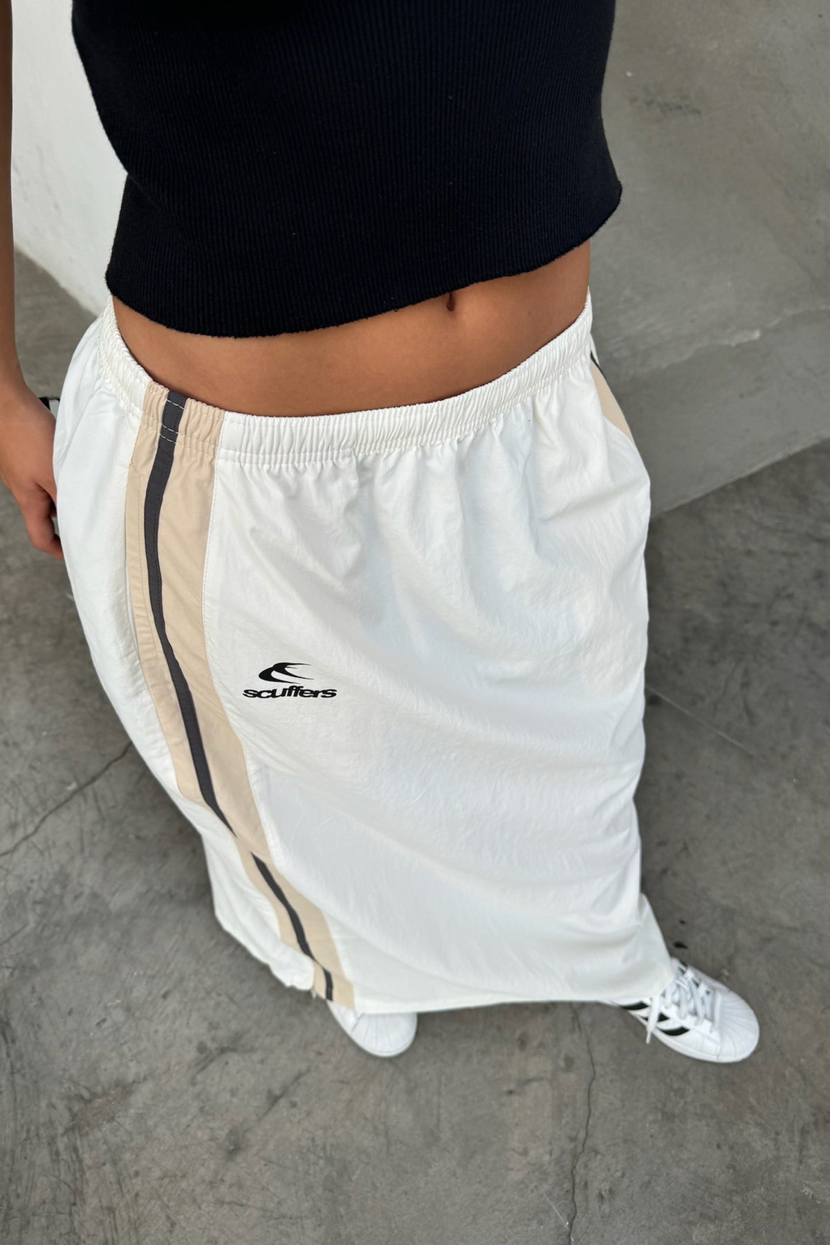 Sports Tech Ecru Skirt
