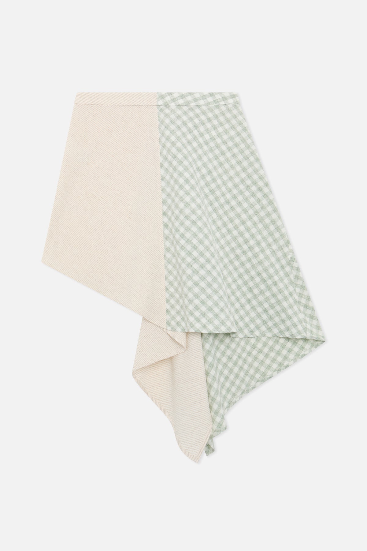 Mixed Green Skirt
